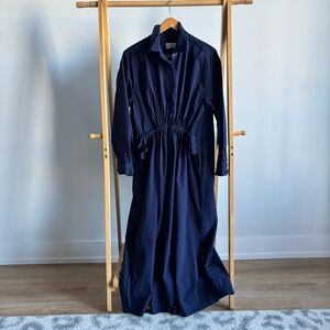 Universal Thread Navy Maxi Shirt Dress